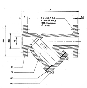Y-Type Strainer Forged Ends